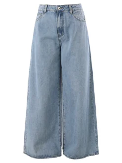 Ayaaa Jeans donna a gamba larga - jeans
