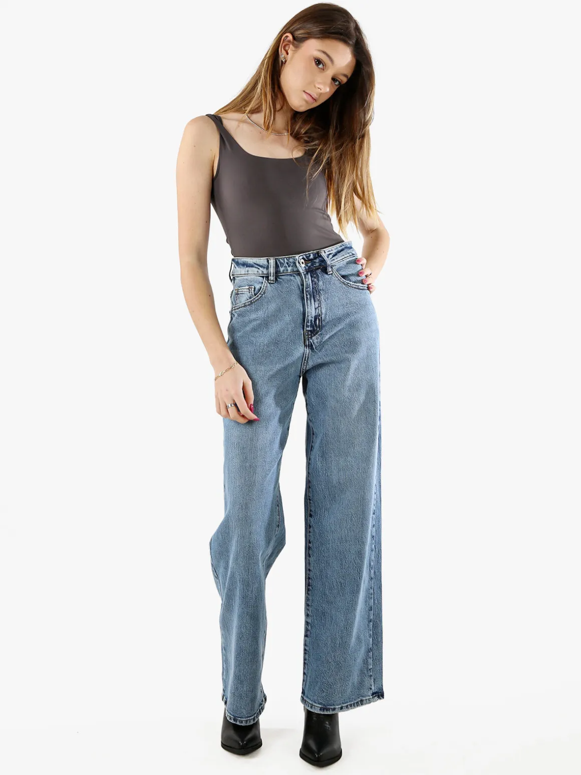 Ayaaa Jeans donna baggy - jeans