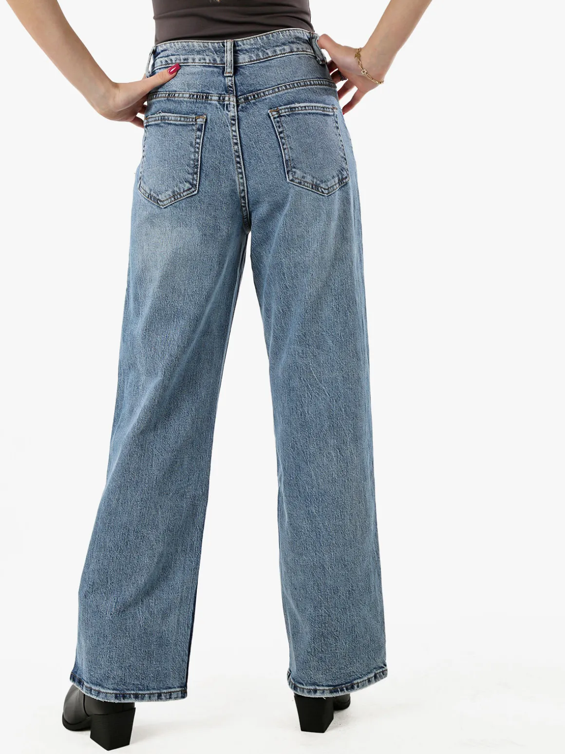 Ayaaa Jeans donna baggy - jeans