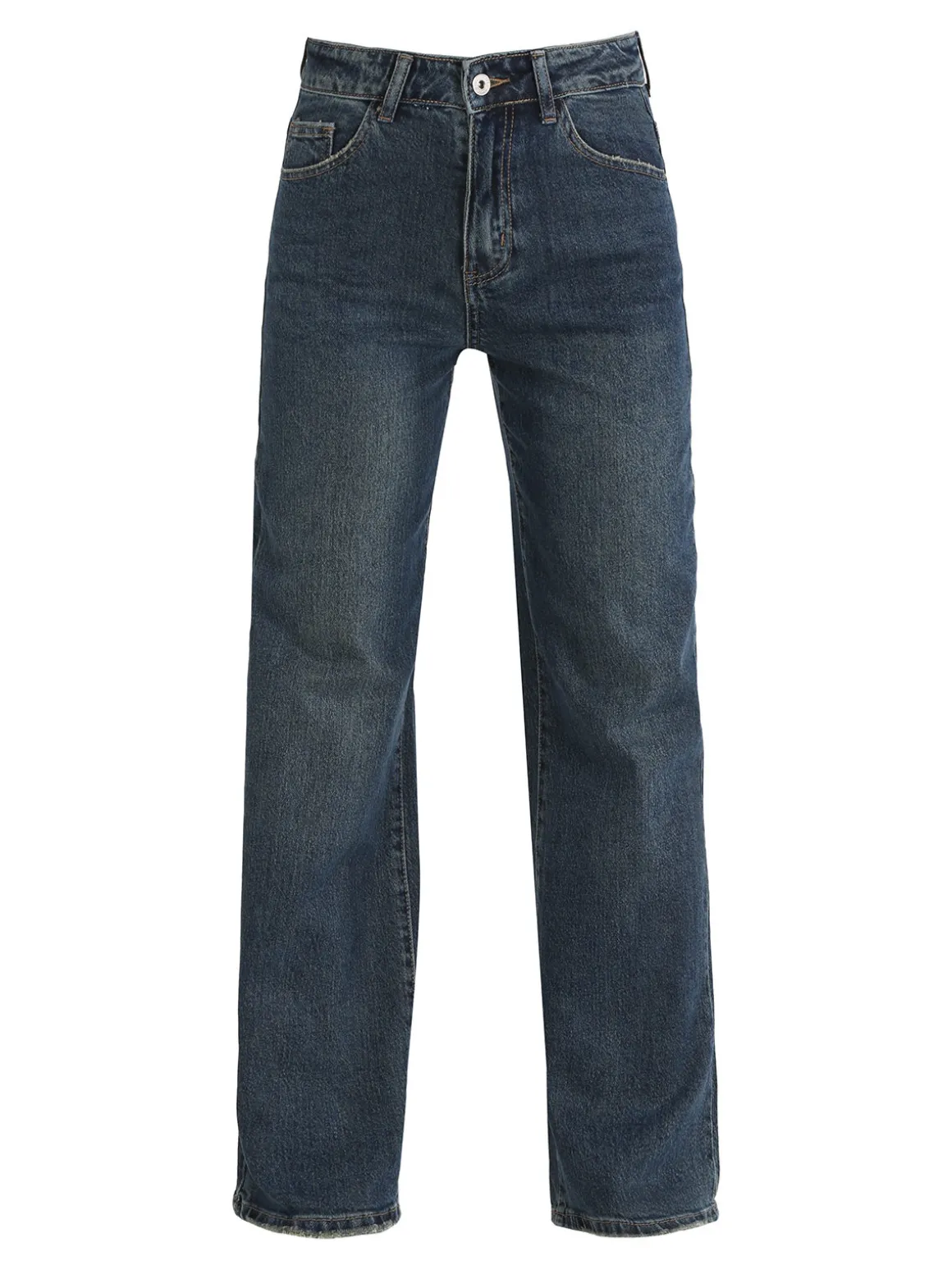 Ayaaa Jeans donna straight leg a vita alta - jeans