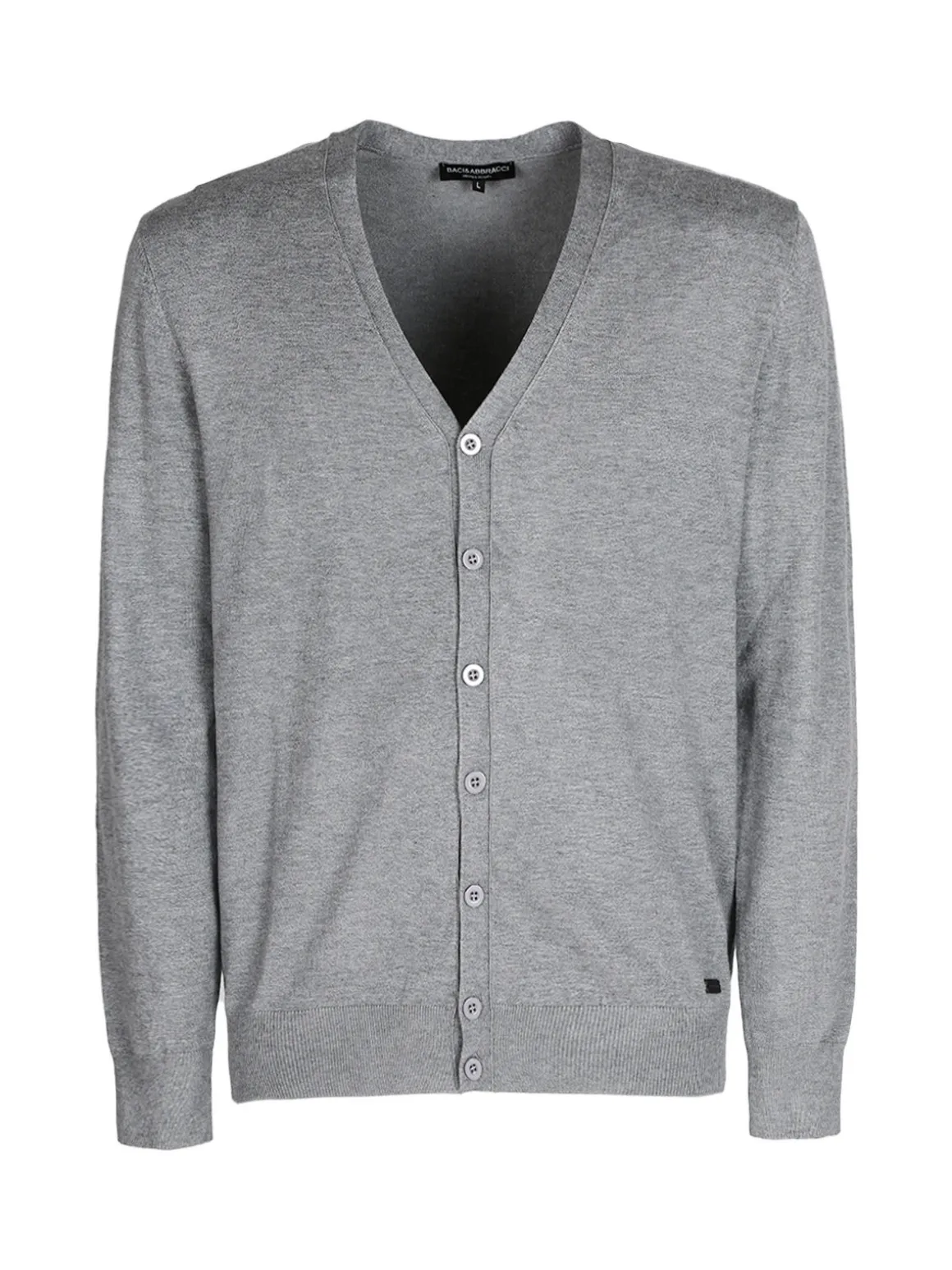 Baci & Abbracci Cardigan uomo in maglia con bottoni