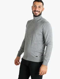 Baci & Abbracci Dolcevita in maglia da uomo