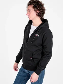 Baci & Abbracci Felpa pesante da uomo con cappuccio e zip