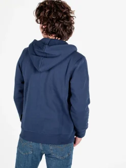 Baci & Abbracci Felpa pesante da uomo con cappuccio e zip