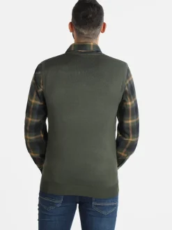 Baci & Abbracci Gilet uomo smanicato in maglia