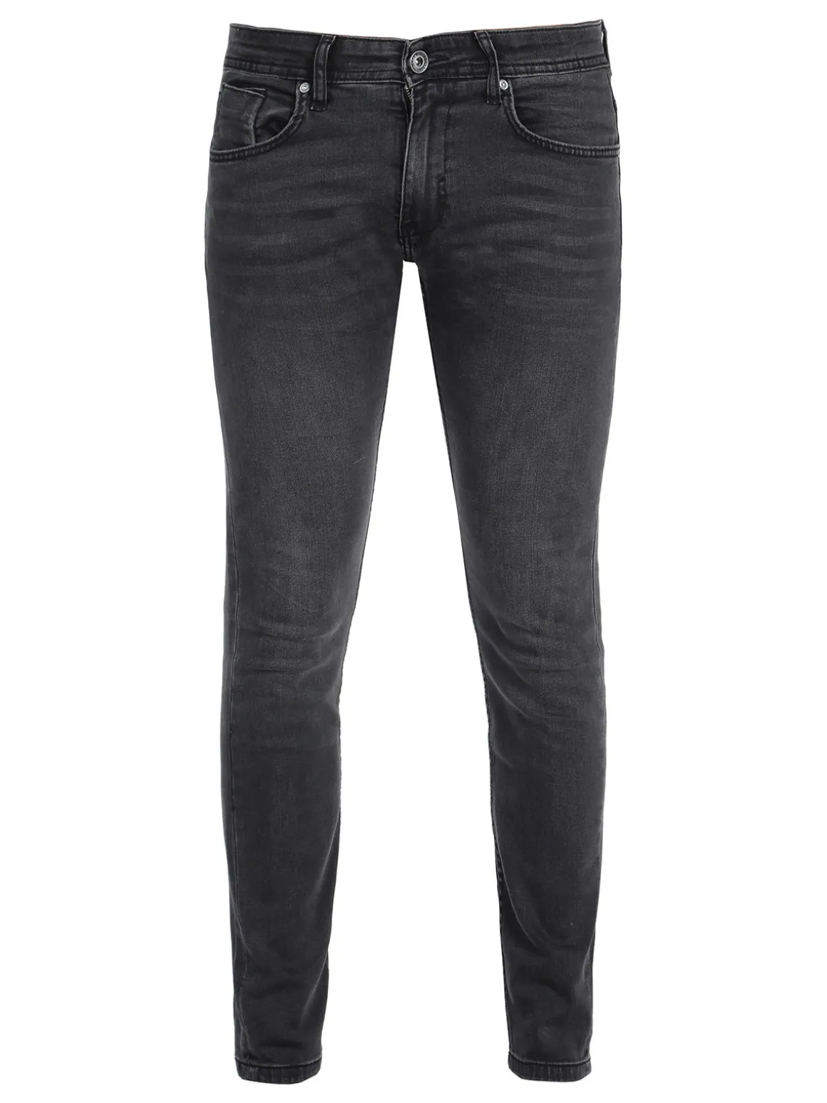 Baci & Abbracci Jeans da uomo nero slavato