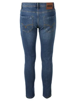 Baci & Abbracci Jeans da uomo slim fit con piccoli strappi - jeans
