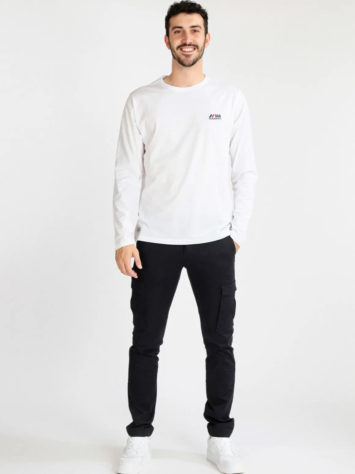 Baci & Abbracci Pantaloni da uomo slim con tasconi