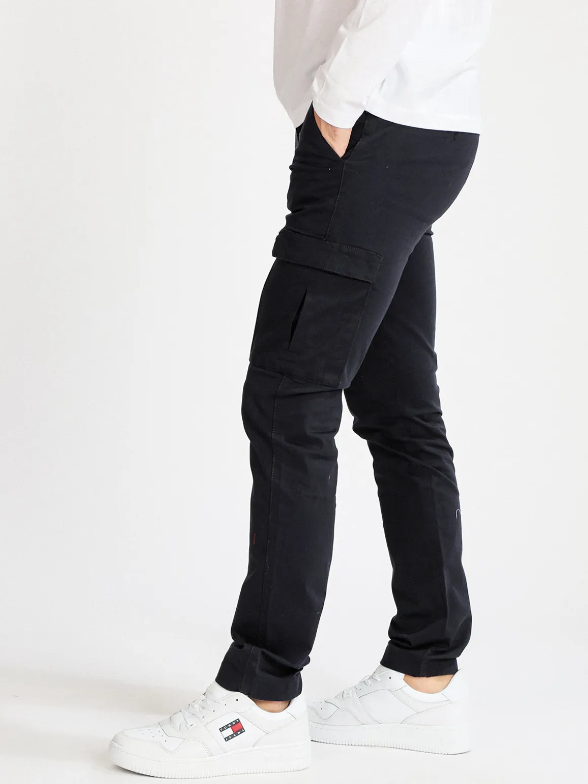 Baci & Abbracci Pantaloni da uomo slim con tasconi