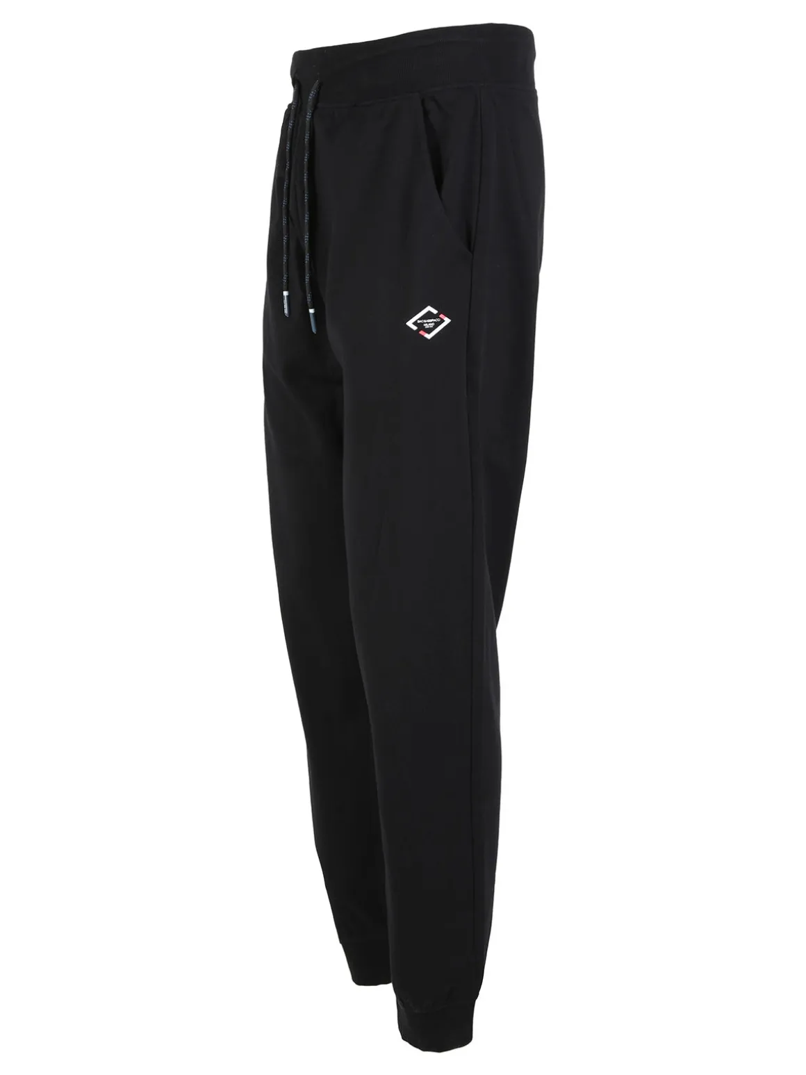 Baci & Abbracci Pantaloni da uomo in felpa con tasconi e polsini