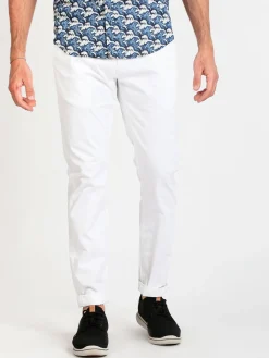 Baci & Abbracci Pantaloni in cotone slim fit
