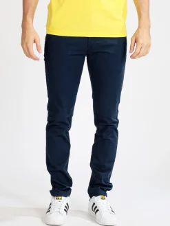 Baci & Abbracci Pantaloni slim fit da uomo in cotone