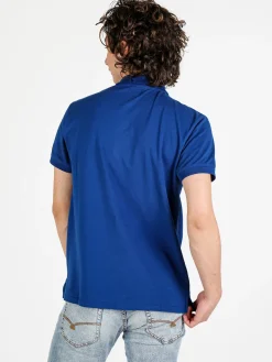Baci & Abbracci Polo da uomo a maniche corte in cotone