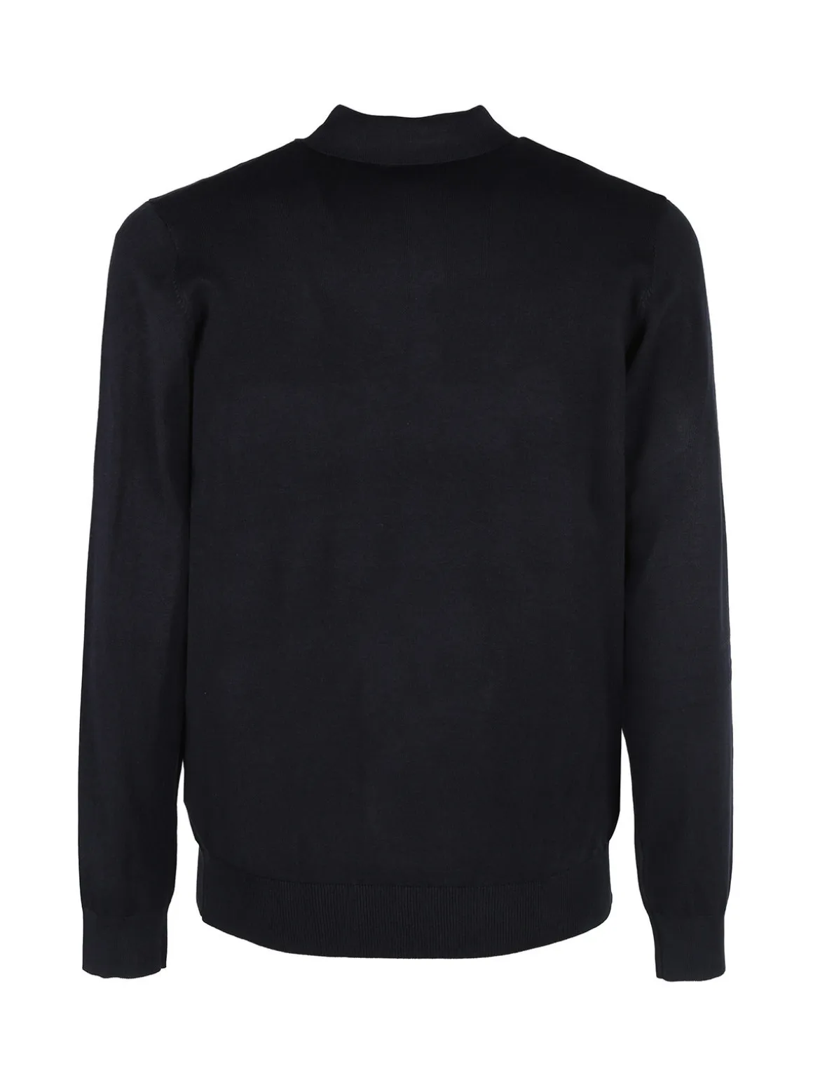 Baci & Abbracci Polo da uomo in maglia a maniche lunghe