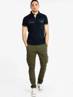 Baci & Abbracci Polo da uomo manica corta