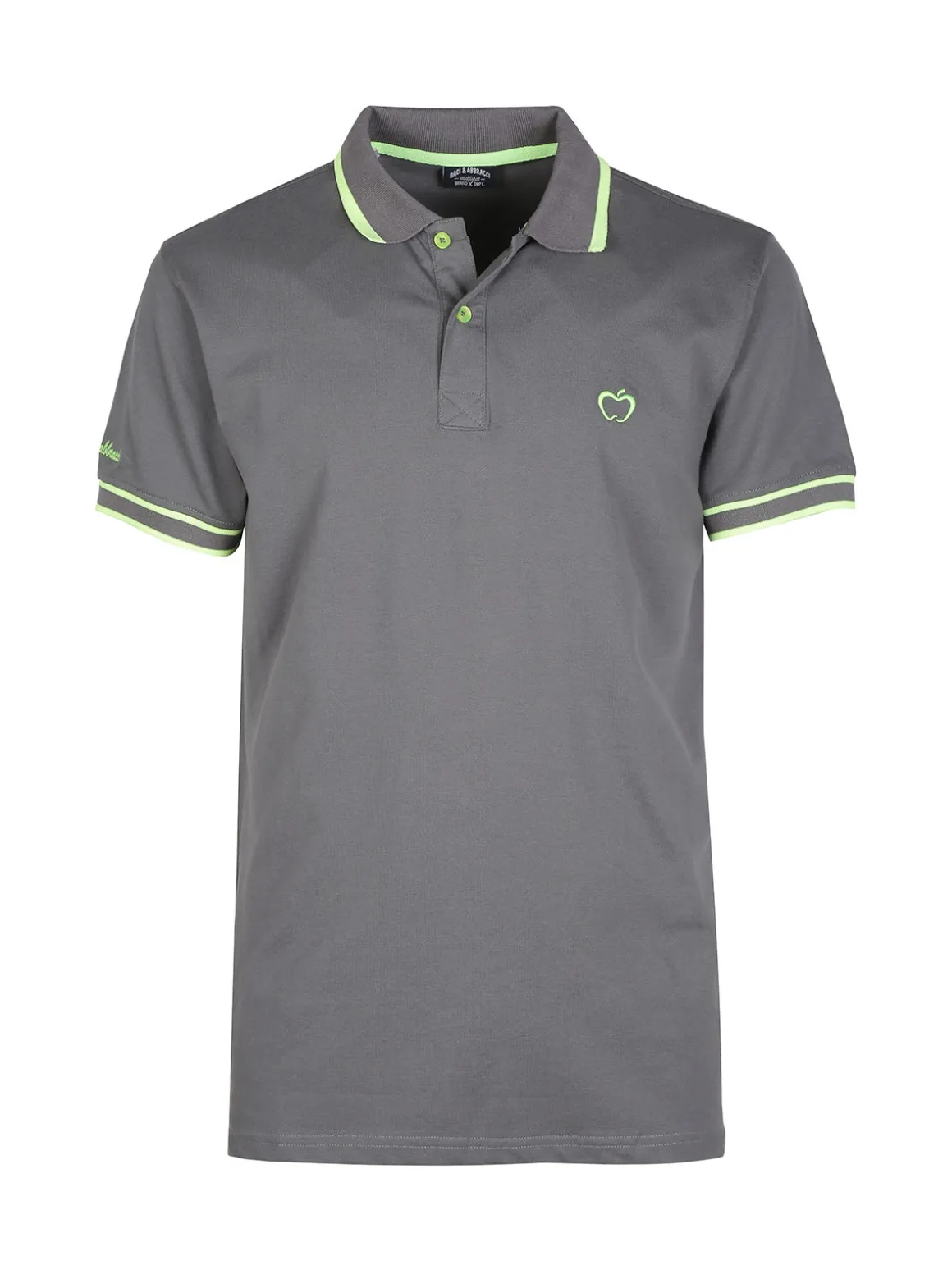 Baci & Abbracci Polo uomo manica corta con scritta