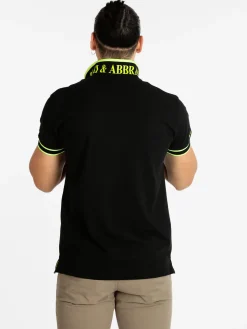 Baci & Abbracci Polo uomo manica corta con scritta