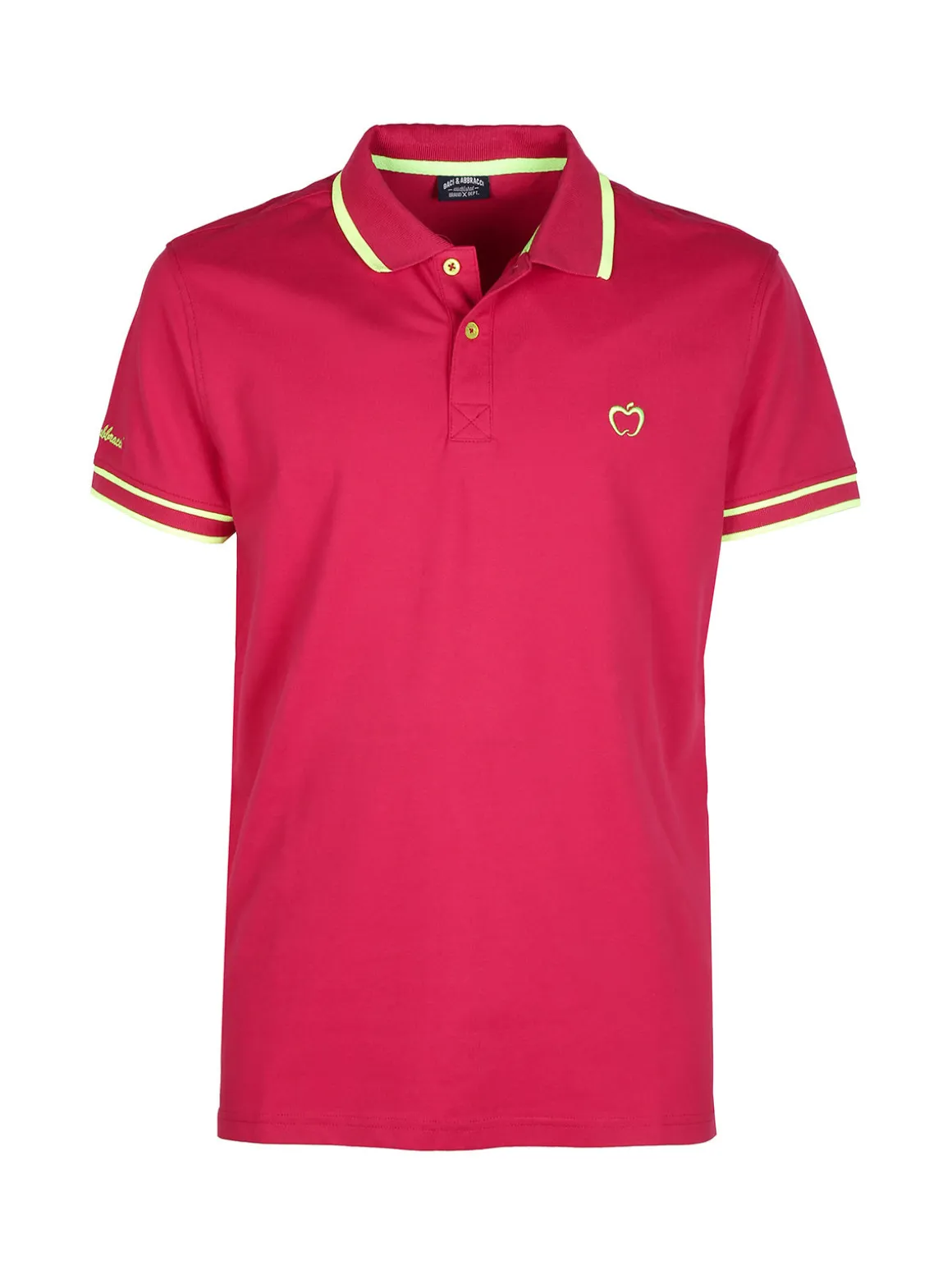 Baci & Abbracci Polo uomo manica corta con scritta