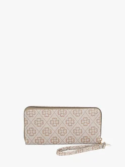 Baci & Abbracci Portafoglio da donna con zip - taupe