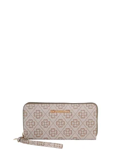 Baci & Abbracci Portafoglio da donna con zip - taupe