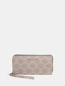 Baci & Abbracci Portafoglio da donna con zip - taupe
