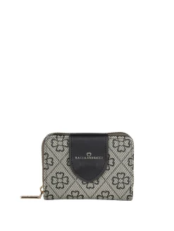 Baci & Abbracci Portafoglio donna mini con doppia chiusura - grigio