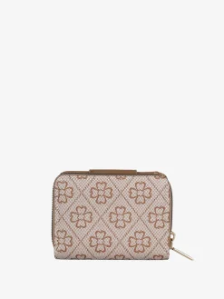 Baci & Abbracci Portafoglio donna mini con doppia chiusura - khaki