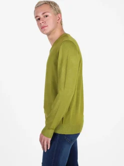 Baci & Abbracci Pullover da uomo in maglia con scollo a V