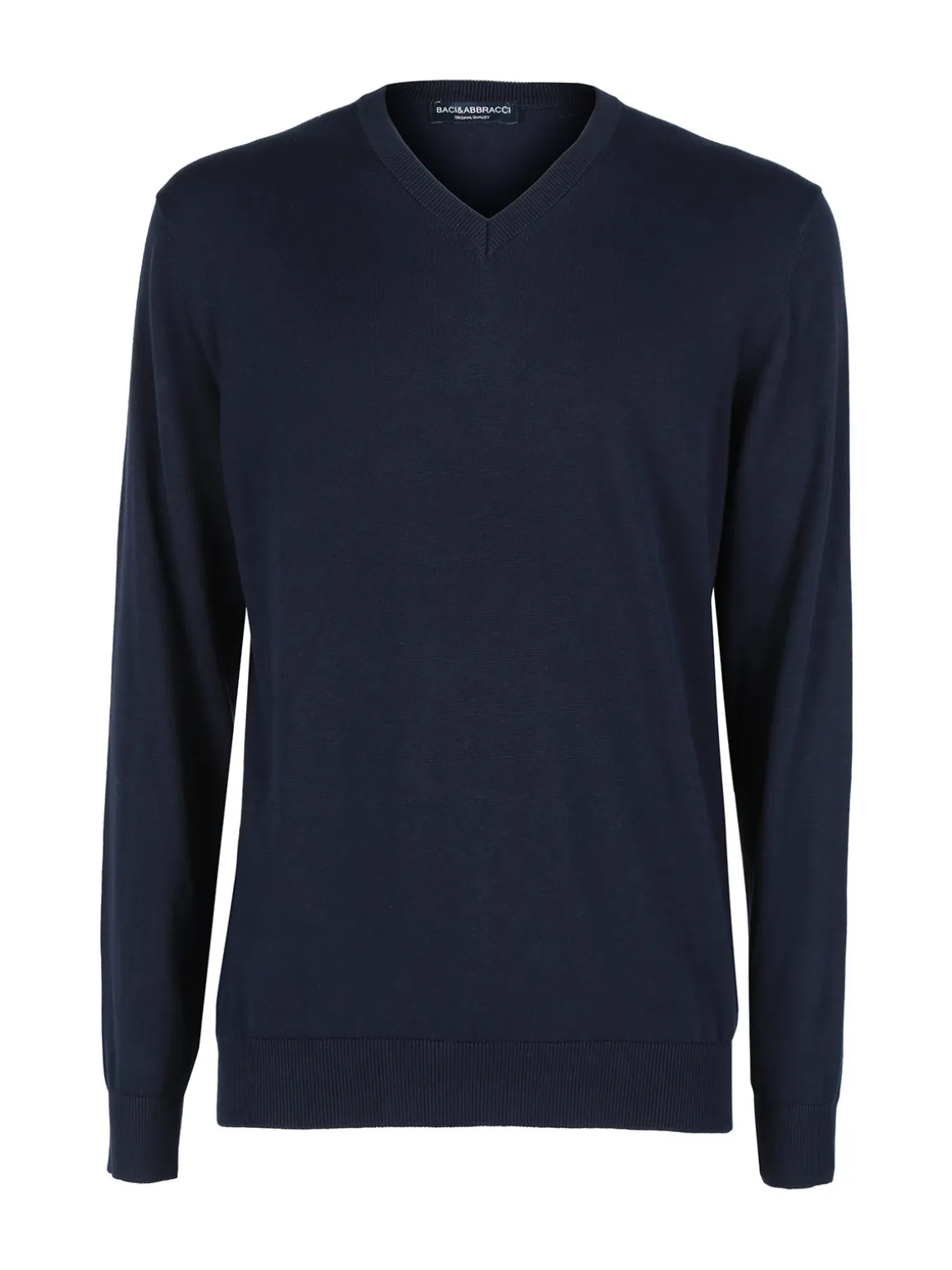 Baci & Abbracci Pullover da uomo in maglia scollo V