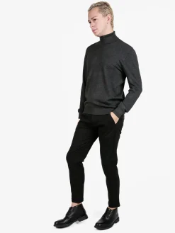 Baci & Abbracci Pullover dolcevita in maglia da uomo