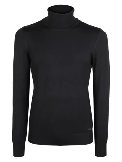 Baci & Abbracci Pullover dolcevita in maglia da uomo