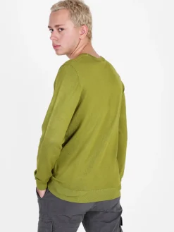 Baci & Abbracci Pullover girocollo da uomo in maglia