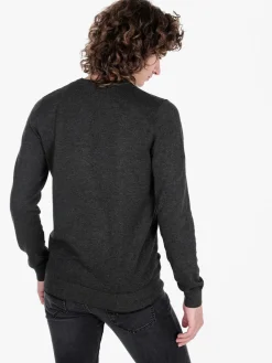 Baci & Abbracci Pullover girocollo da uomo in maglia