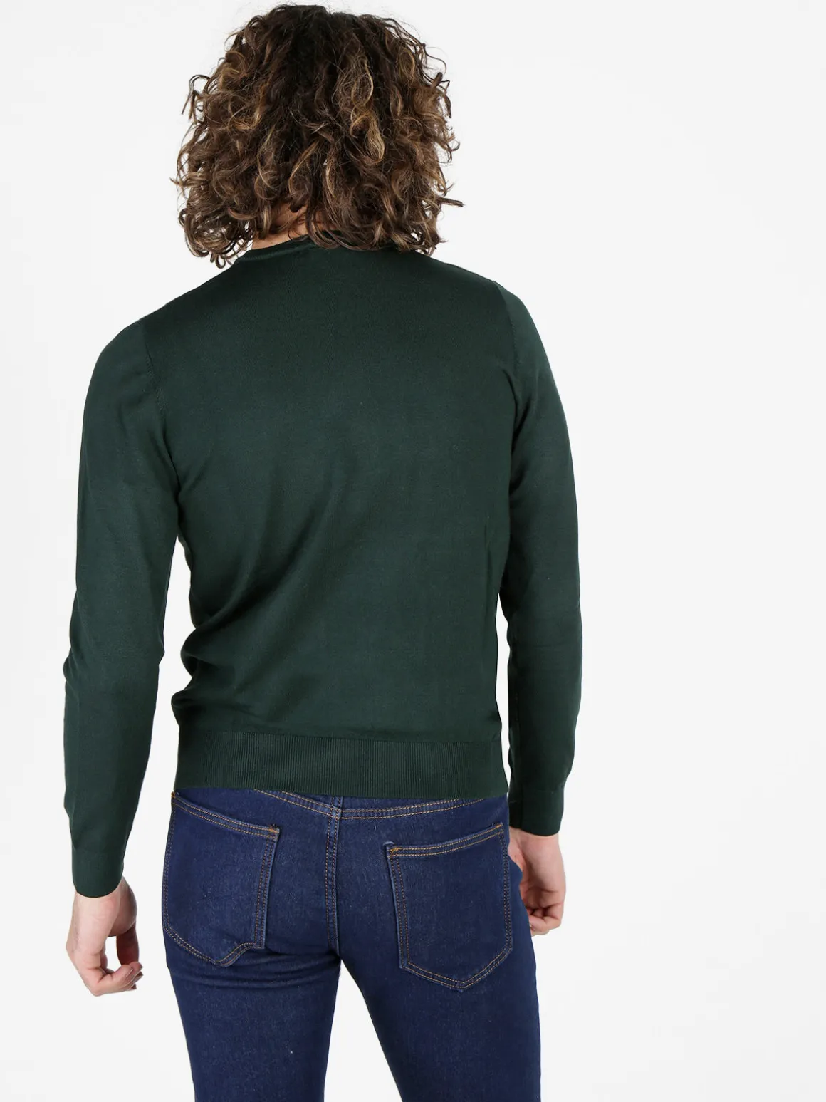 Baci & Abbracci Pullover girocollo da uomo in maglia