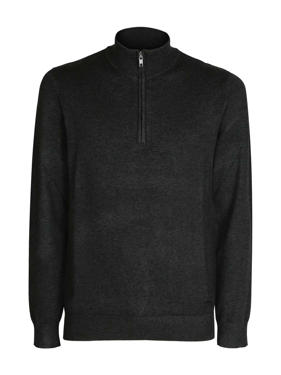 Baci & Abbracci Pullover uomo in maglia mezza zip
