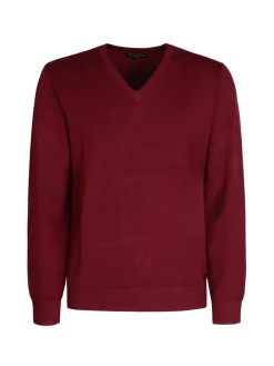 Baci & Abbracci Pullover uomo in maglia scollo a V