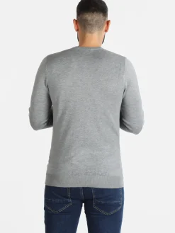Baci & Abbracci Pullover uomo in maglia scollo a V