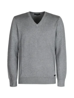 Baci & Abbracci Pullover uomo in maglia scollo a V