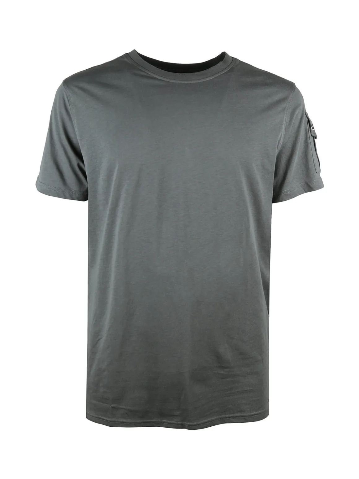 Baci & Abbracci T-shirt da uomo in cotone con taschino sulla manica