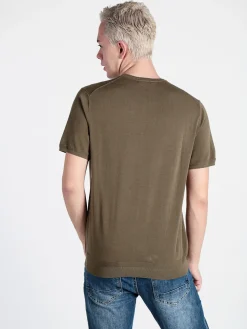 Baci & Abbracci T-shirt girocollo da uomo in maglia