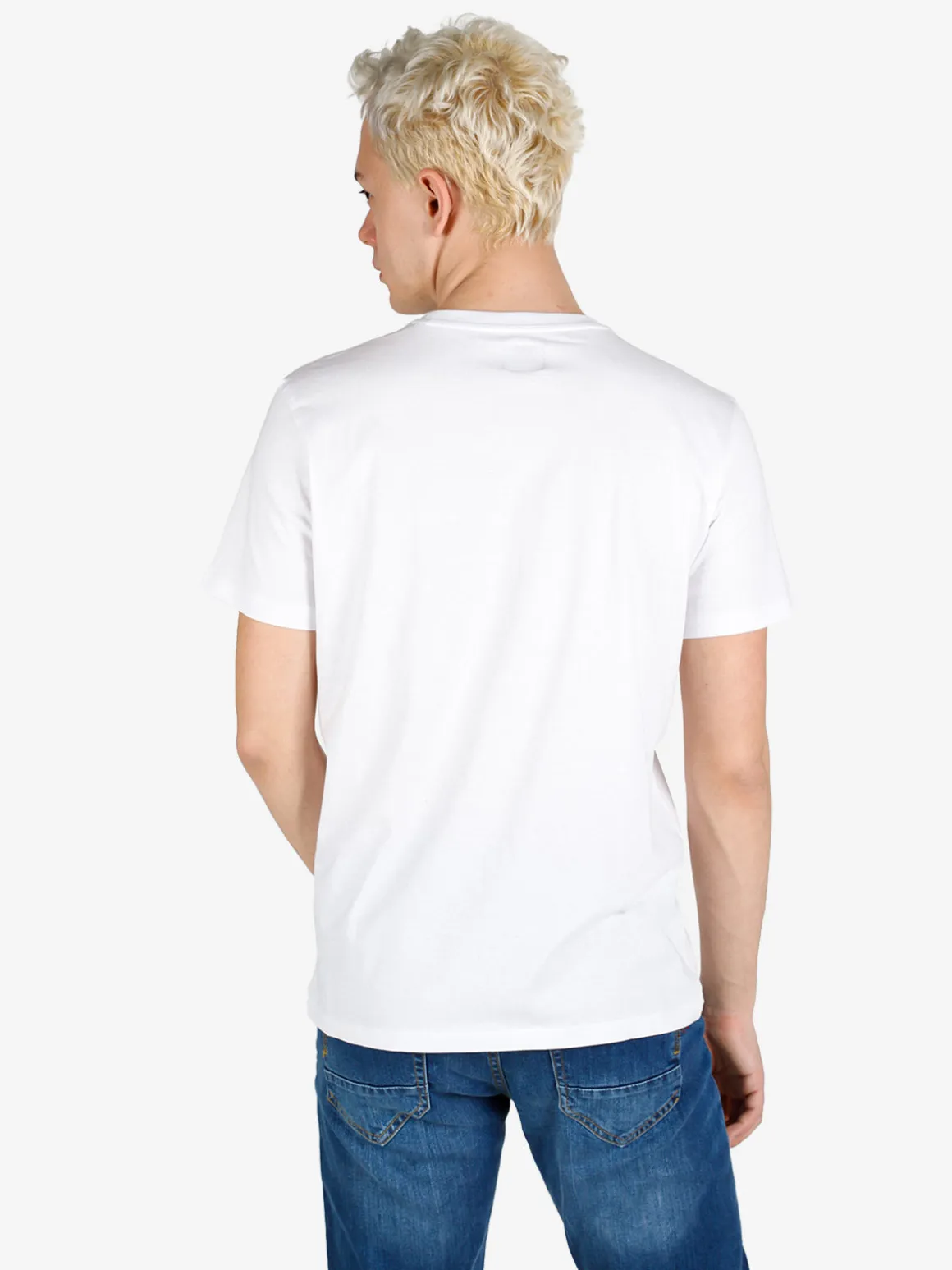 Baci & Abbracci T-shirt girocollo da uomo in cotone