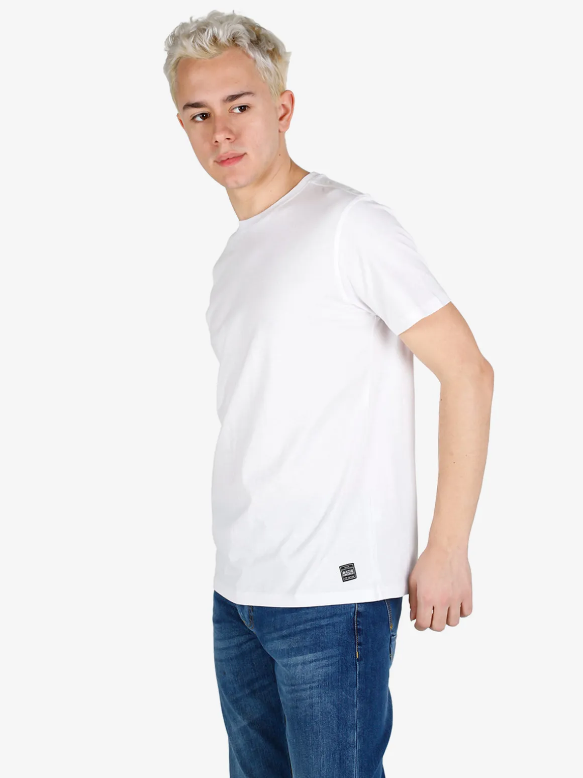 Baci & Abbracci T-shirt girocollo da uomo in cotone