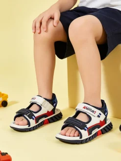 Bacio & Bacio Sandali da ragazzo con strappi - blu