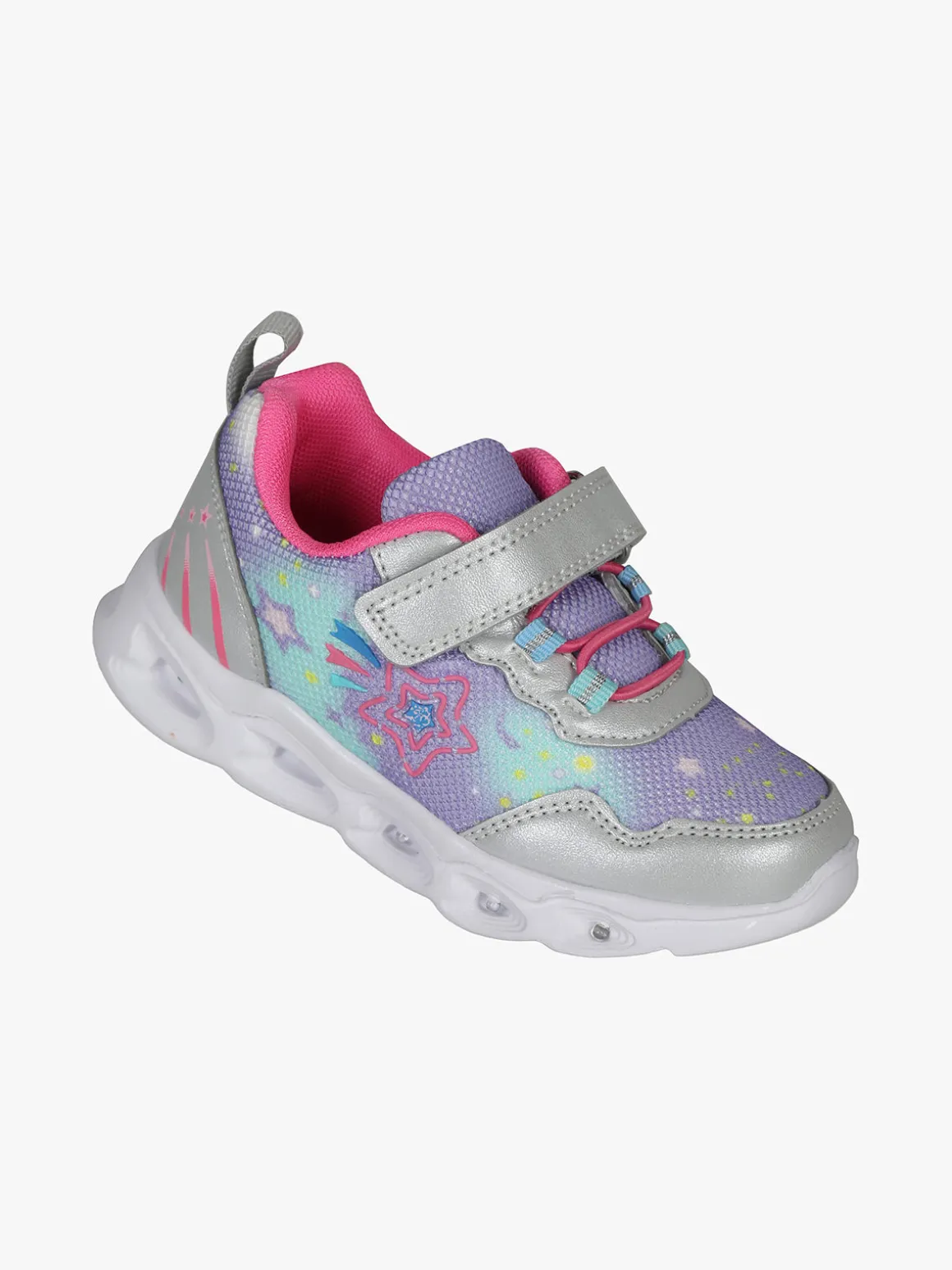 Bacio & Bacio Sneakers da bambina con chiusura a strappo e luci