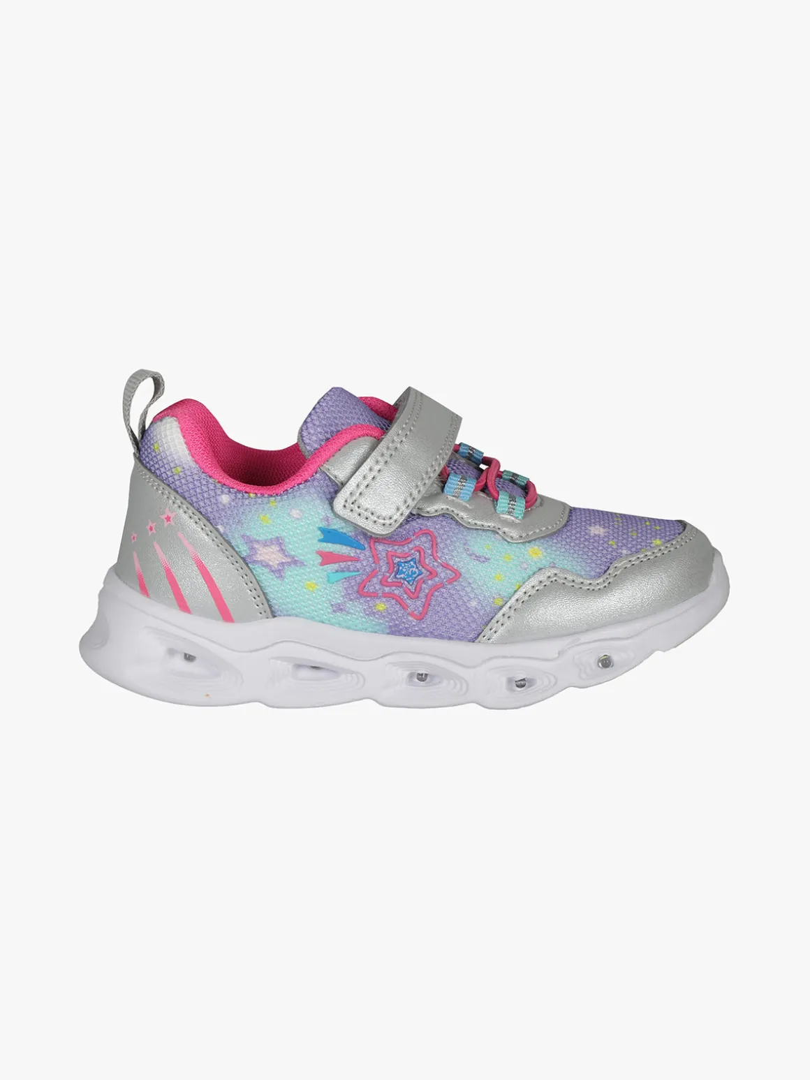 Bacio & Bacio Sneakers da bambina con chiusura a strappo e luci