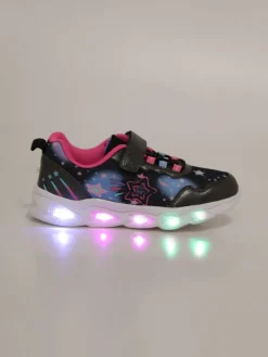 Bacio & Bacio Sneakers da bambina con chiusura a strappo e luci