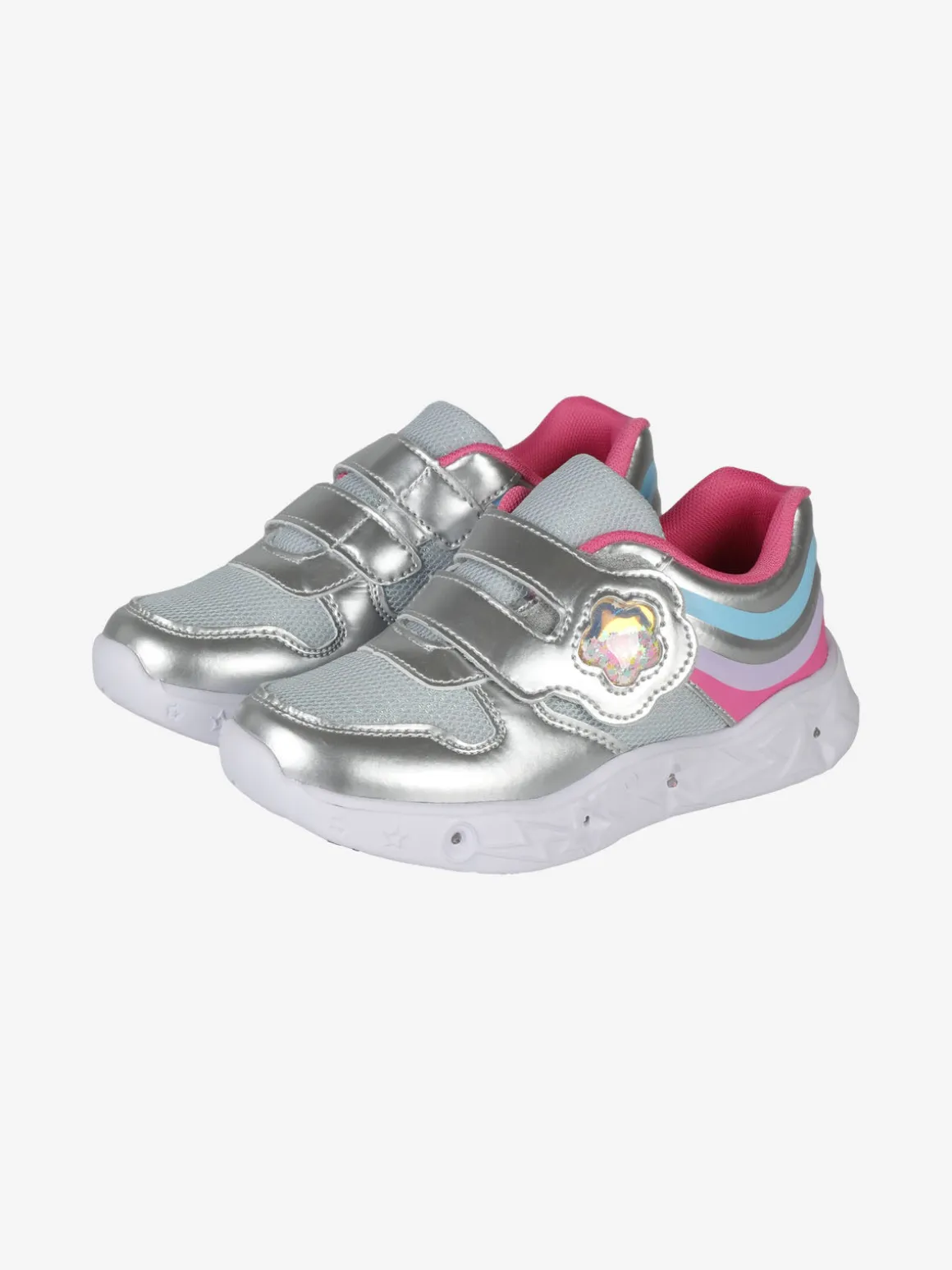 Bacio & Bacio Sneakers da bambina con luci e strappo