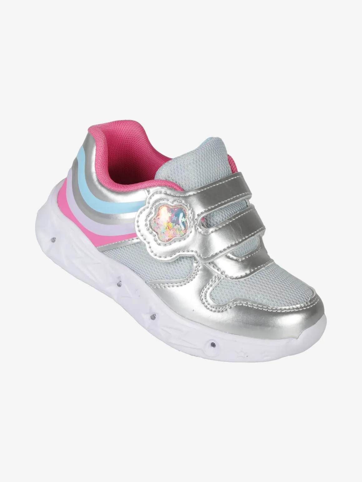 Bacio & Bacio Sneakers da bambina con luci e strappo
