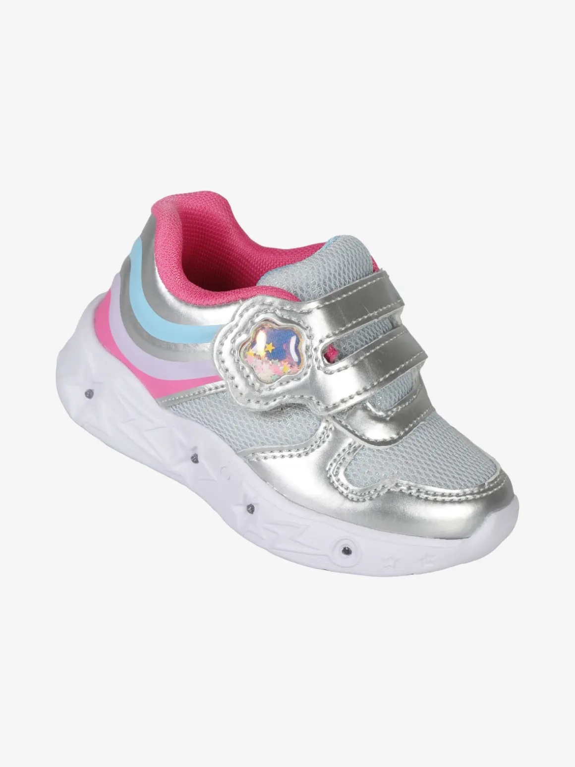 Bacio & Bacio Sneakers da bambina con luci e strappo