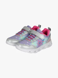 Bacio & Bacio Sneakers da ragazza con chiusura a strappo e luci